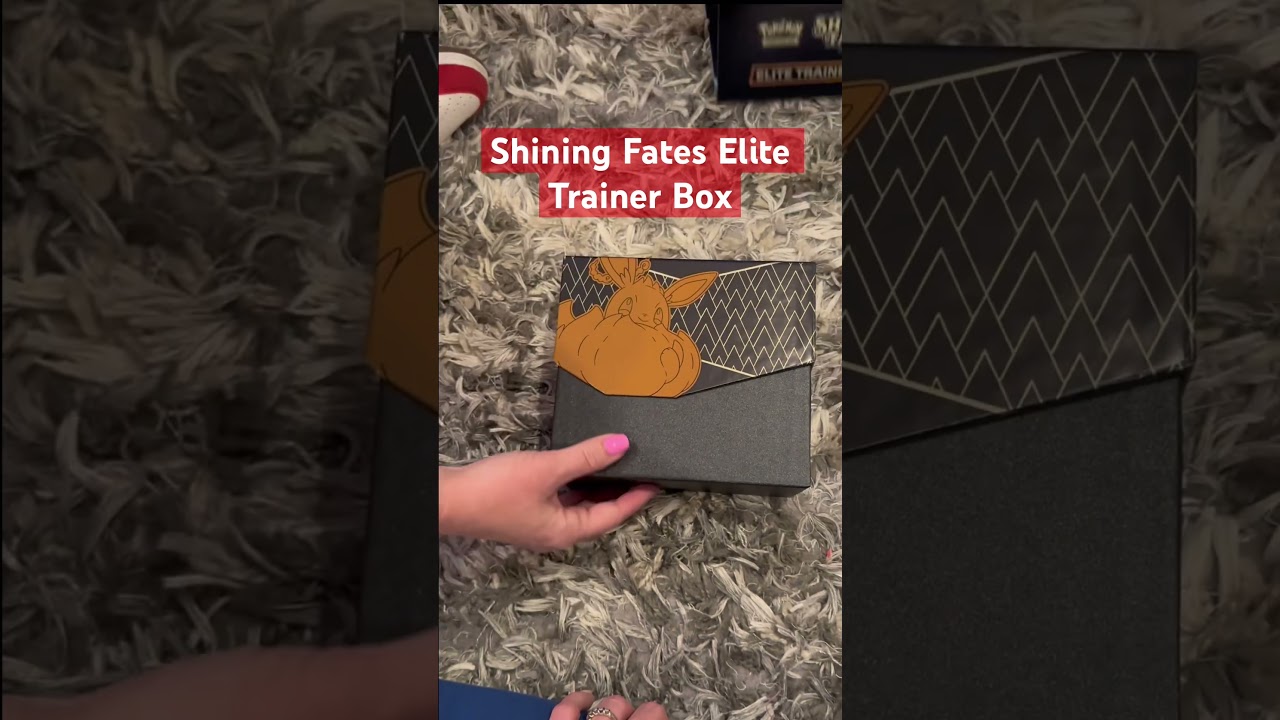 Shining Fates ETB REVEAL 🥳 #etb #pokemoncard #shiningfates
