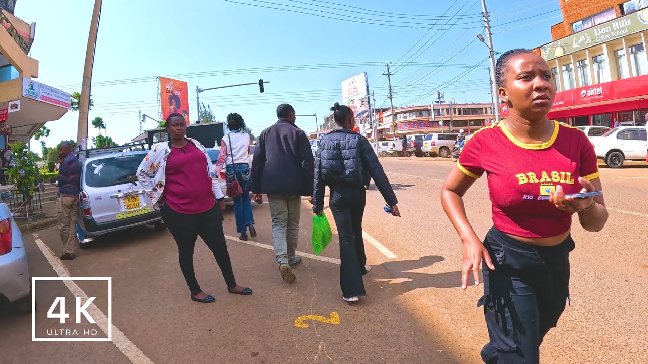 4K Africa Street WALK | Business as Usual after Gen Z Protests in Eldoret, Uasin Gishu