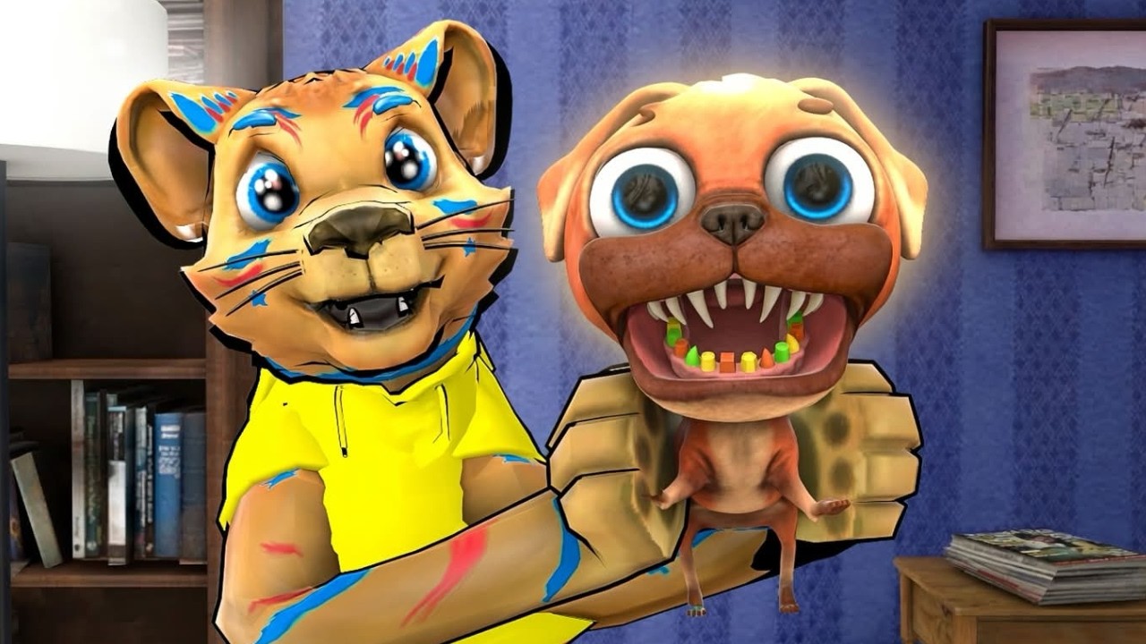 Я взял Чомпи из Dark Pals: The First Floor в GMOD...