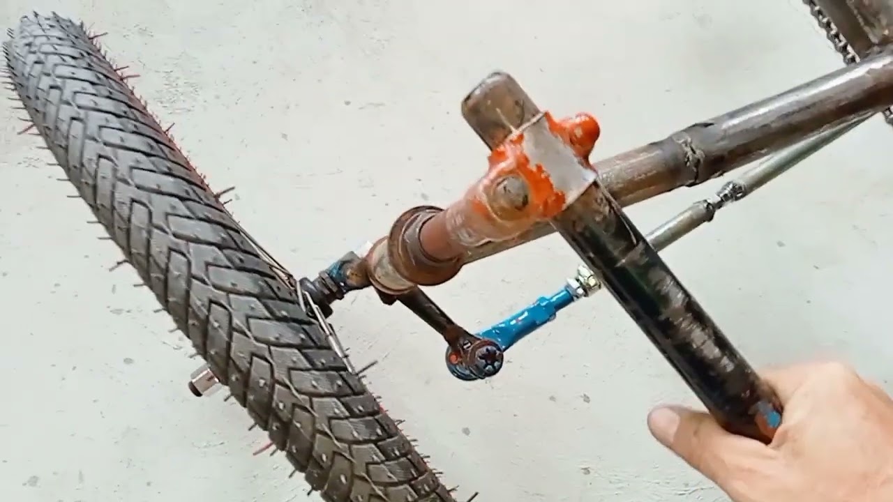 Tadpole trike build part 4 #how #build #recumbent  #bike #diy #youtubevideo