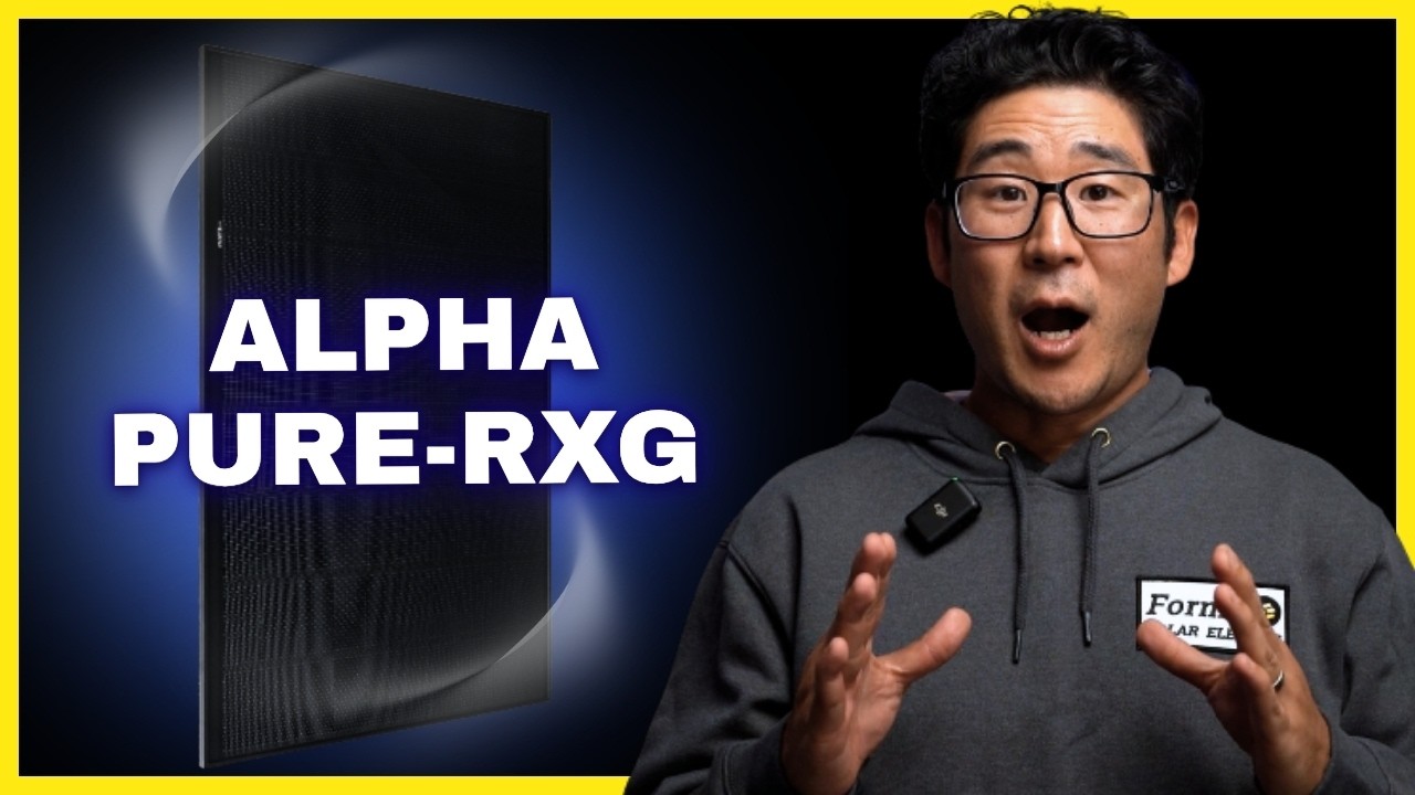 The NEW REC Alpha Pure RXG 480W Bifacial Solar Panel
