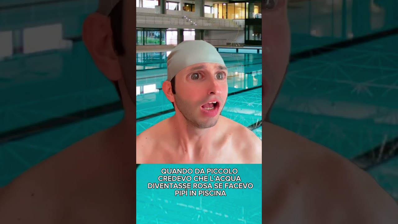 ✨Ci sono dei sensori✨ #piscina #segamentale #ricordi #dabambino #estate #videocomico #stevemozz