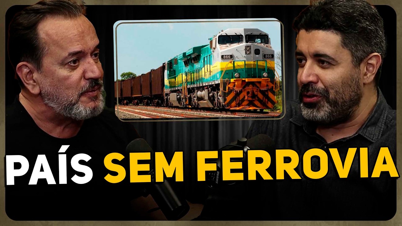 POR QUE O BRASIL ABANDONOU AS FERROVIAS? | FLÁVIO MORGENSTERN | RICARDO VENTURA