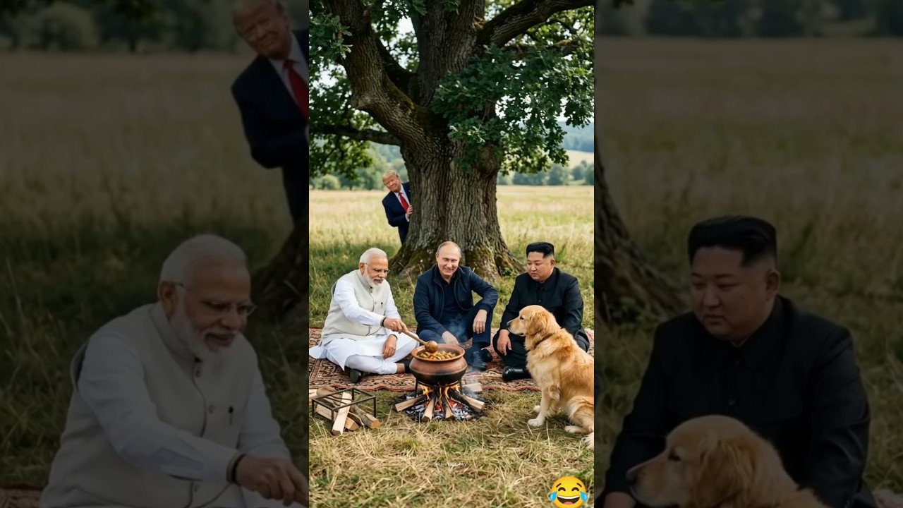Political leaders vs Trump || Trump ne patthar mar kar diya khana #shorts #funnyshorts