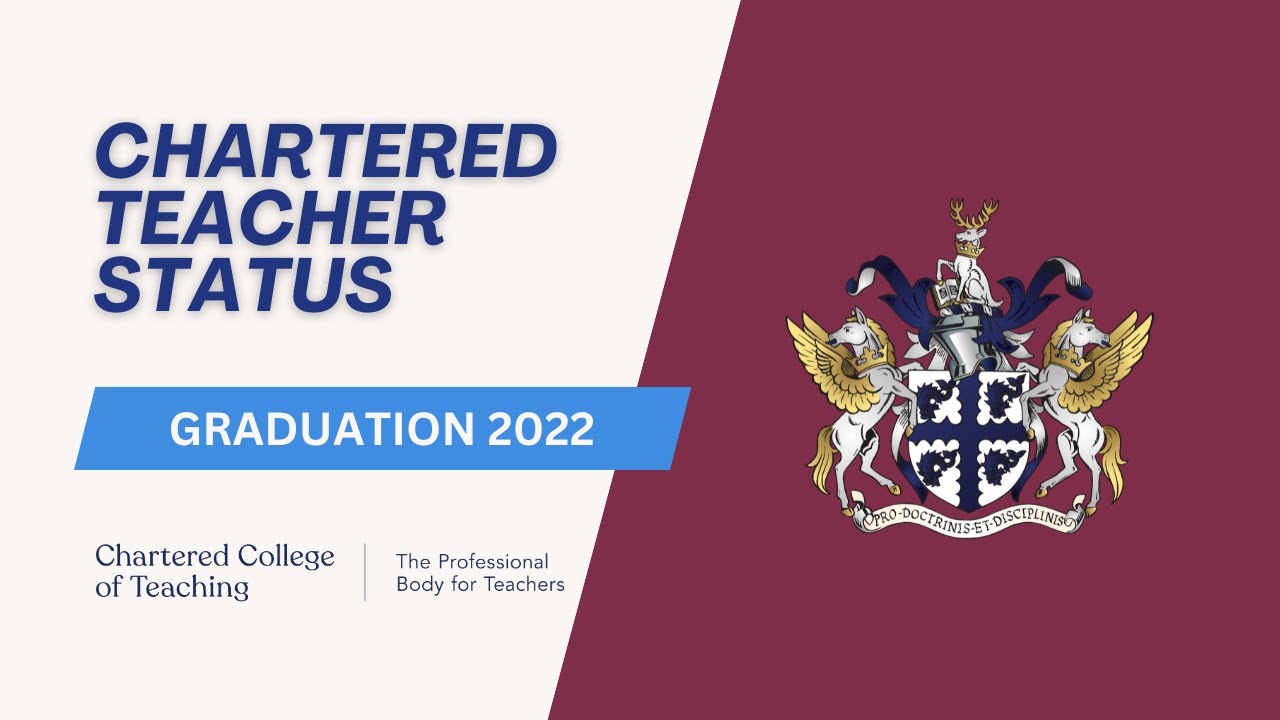 Chartered Teacher Status Graduation 2022