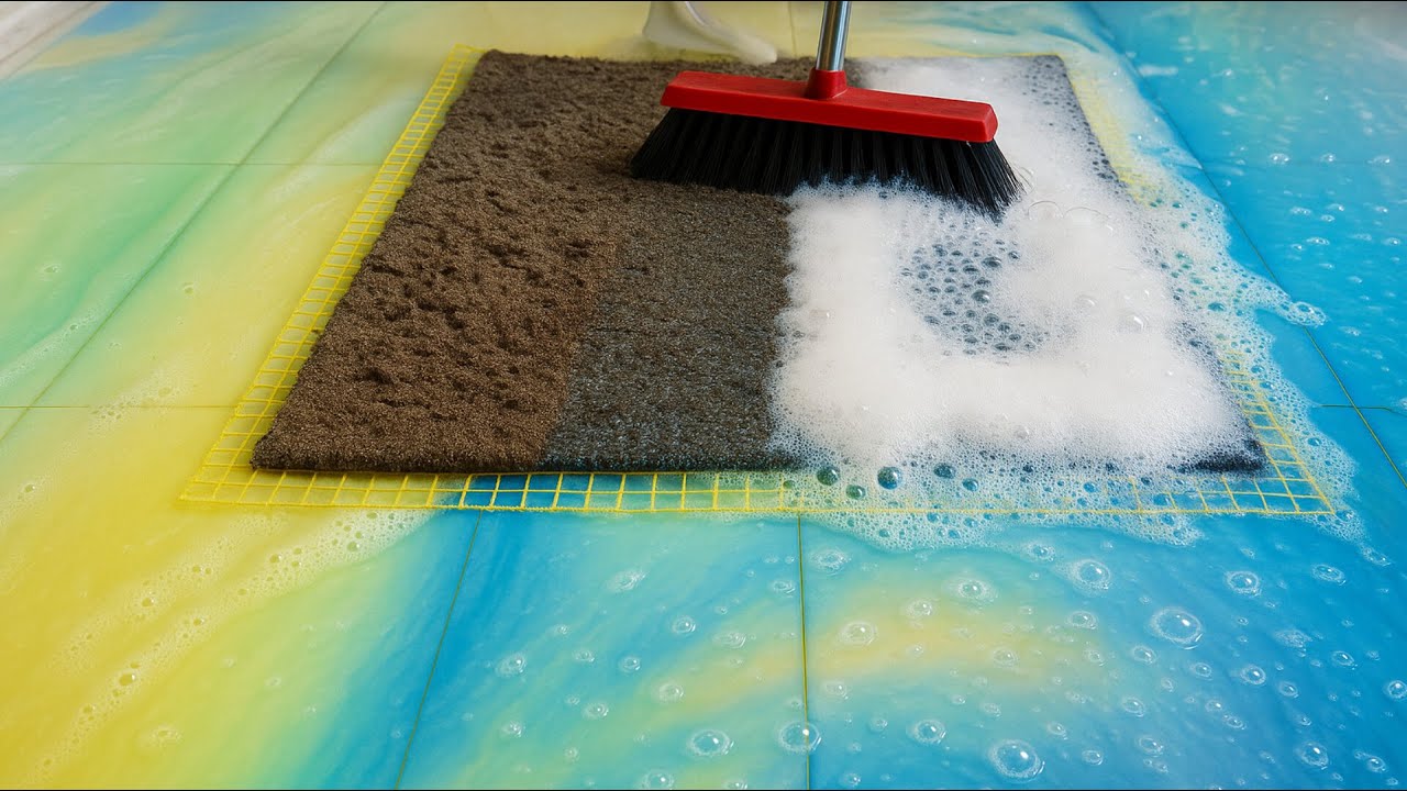 Awesome Dirty Shaggy Carpet – The Hidden Filth! Satisfying ASMRCarpet Cleaning