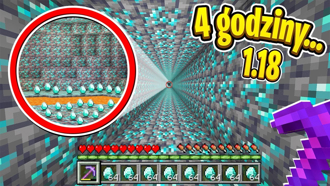 KOPAŁEM SIĘ na WERSJI 1.18 przez 4 GODZINY i ZNALAZŁEM TO… w Minecraft!