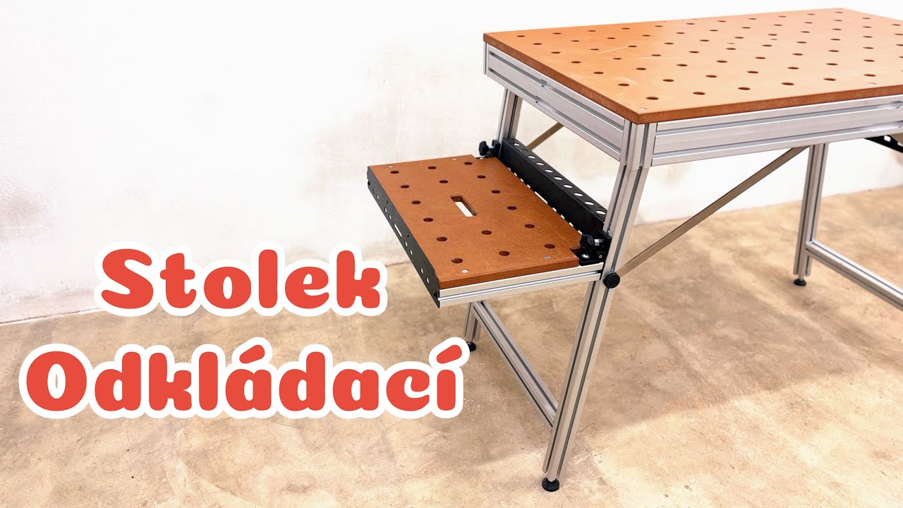 Pracovní stůl do dílny - odkládací stolek