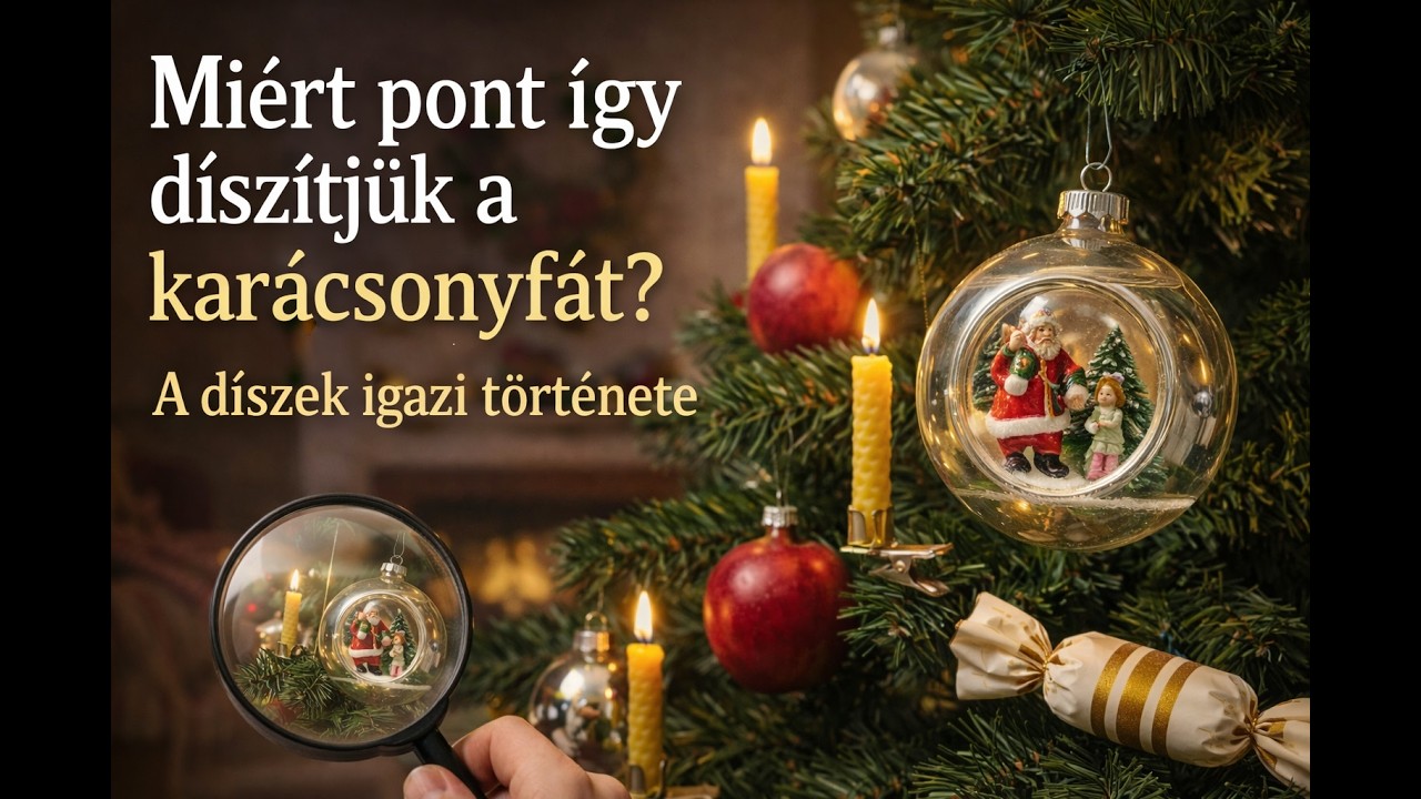 Miért pont így díszítjük a karácsonyfát? A díszek igazi története