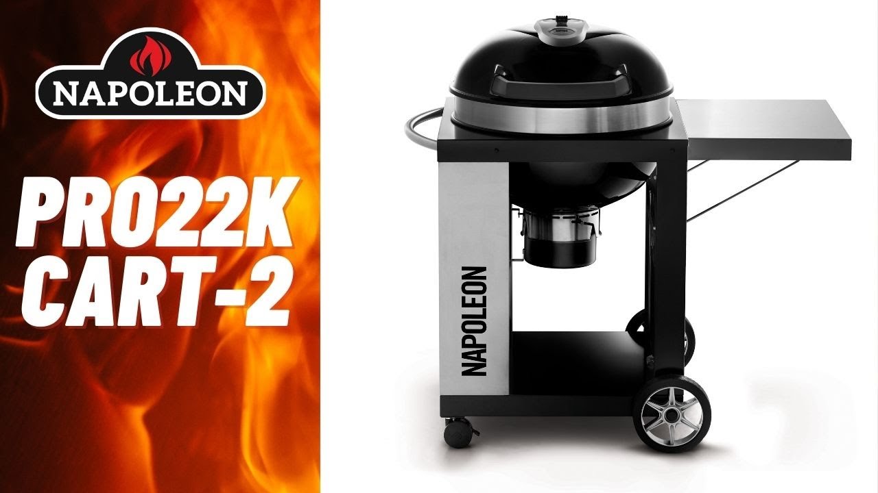 Prezentacja grilla Napoleon Pro22K-CART-2