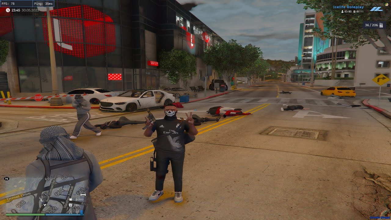 Fivem dribbeln mit Better Hitbox