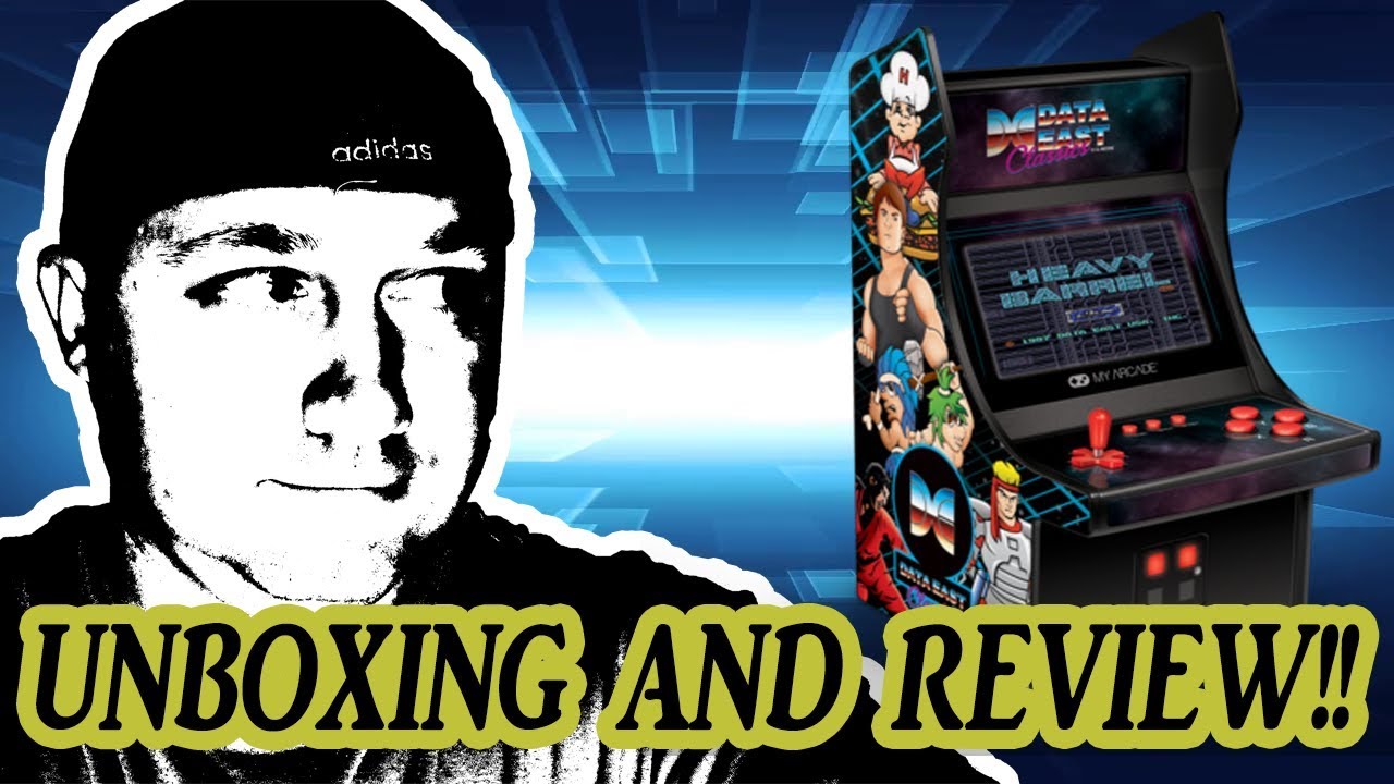 Data East Classic Mini Arcade Unboxing and Review!!!