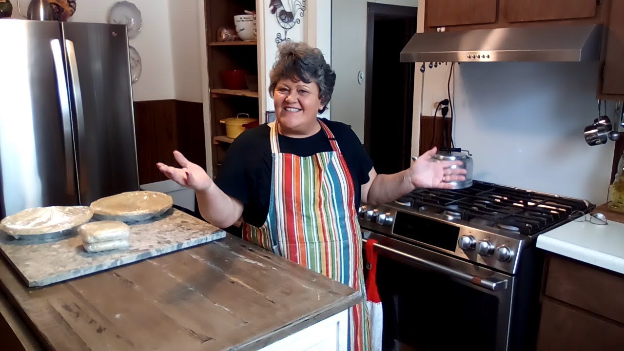 Pita Bread, Pie Dough & Two Huge Pie Shells
