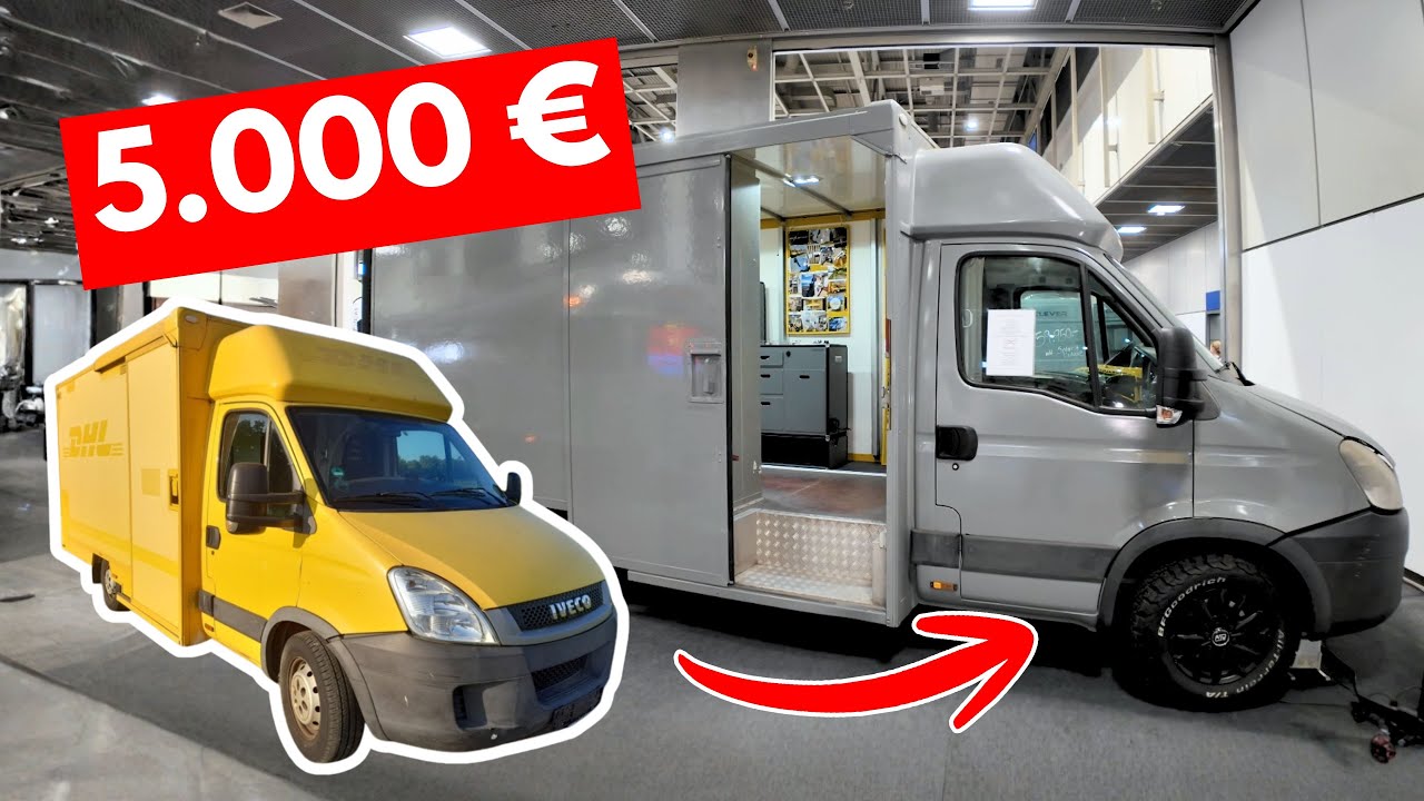 NUR 5.000 €?! Dieses Iveco Daily Postkoffer-Wohnmobil glaubt dir keiner!