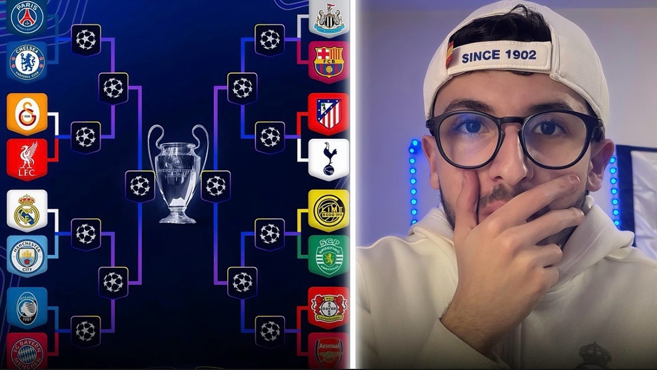 🔥TIRAGE 1/8 LDC !! J’en ai marre… (Real Madrid vs City, PSG vs Chelsea, Barca vs Newcastle)
