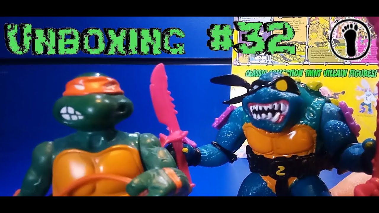 Teenage Mutant Ninja Turtles Slash Classic Collection Unboxing deutsch, Kra packt aus #32