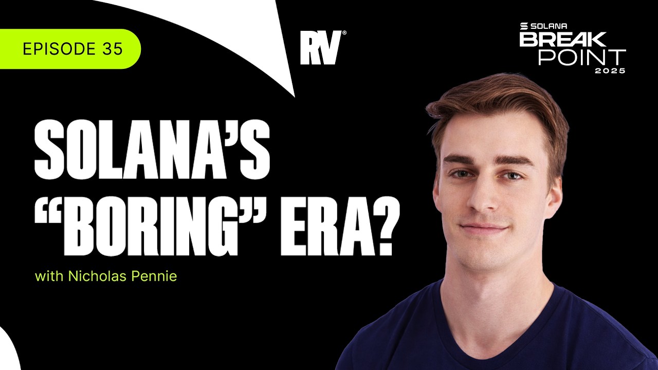 Is Solana Entering Its &ldquo;Boring&rdquo; Era? | Nicolas Pennie of Helius