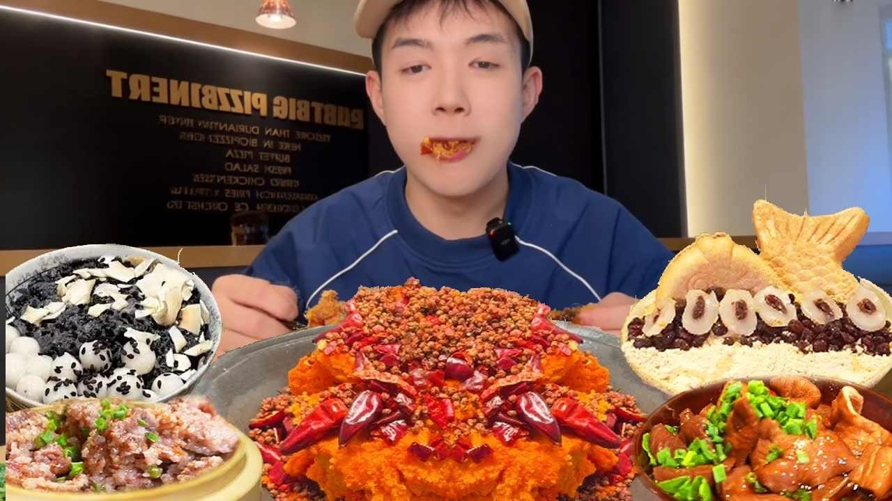 狂炫两万卡的比格新品大测评，20款美食挨个吃，这一顿还不到100元【冻冻超大一口】