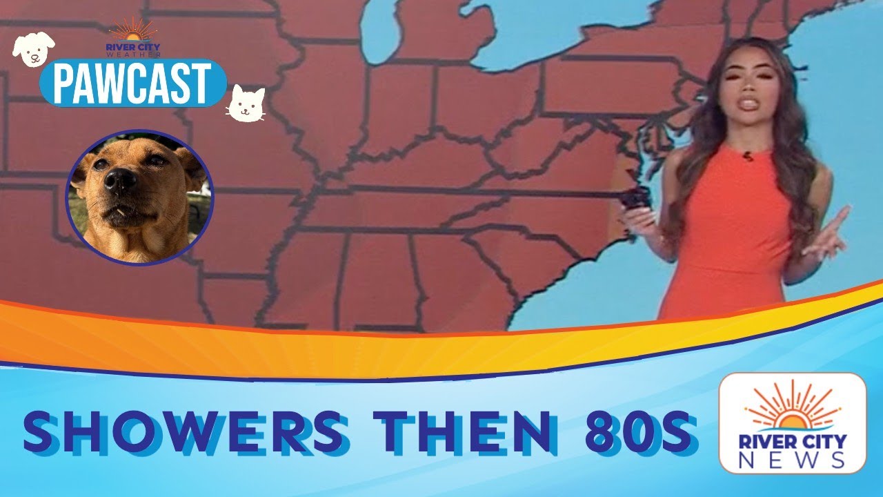 PAWCAST: Overnight Showers Then Sunshine and 80s Return