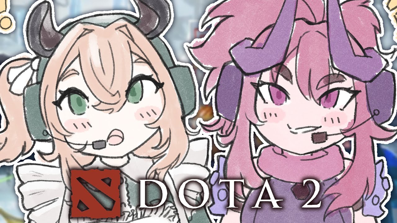 【DOTA 2】 Training for the international with @grapechann!!!