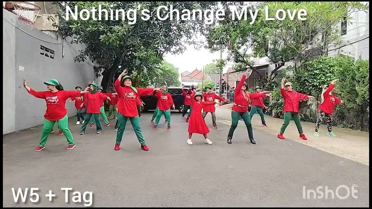 Nothing's Change My Love Line Dance - Chor : Lina Vian (INA) & Anyelir Class (NZ) 
