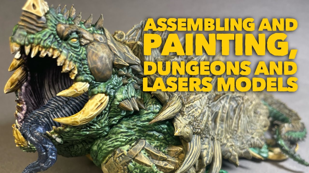 Dragon Turtle: Building Dungeons and Lasers Models