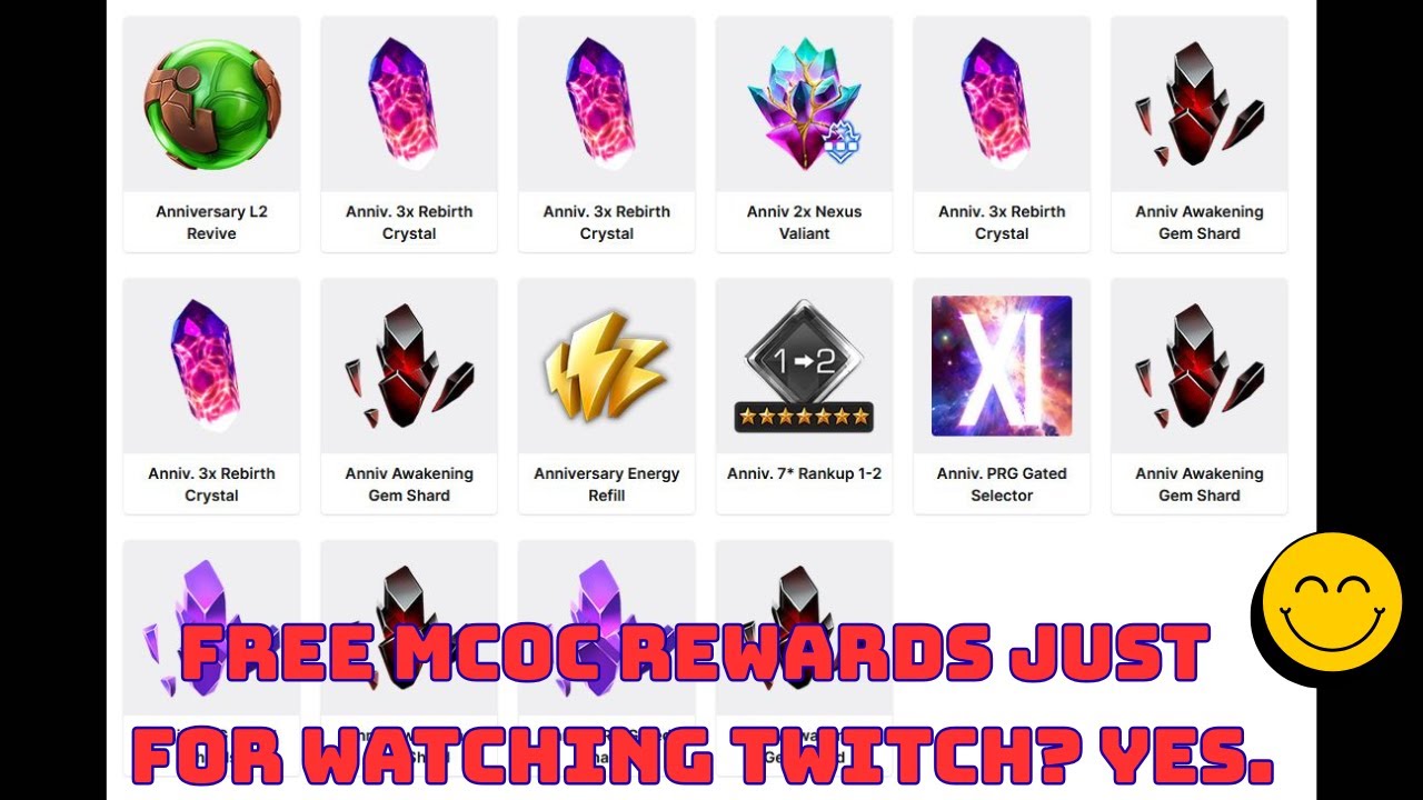 FREE MCOC Rewards! Twitch Drops Explained (Don&rsquo;t Miss This)
