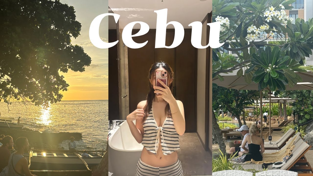 세부VLOG🌴세부여행 2박3일 촉박한데 알차다•숨겨진 핫플•오슬롭 투어(고래상어/투말록폭포/캐녀닝)•졸리비에서 현금결제•현지인맛집•쉐라톤 막탄 코트야드뷰•막탄야시장•1일 2마사지