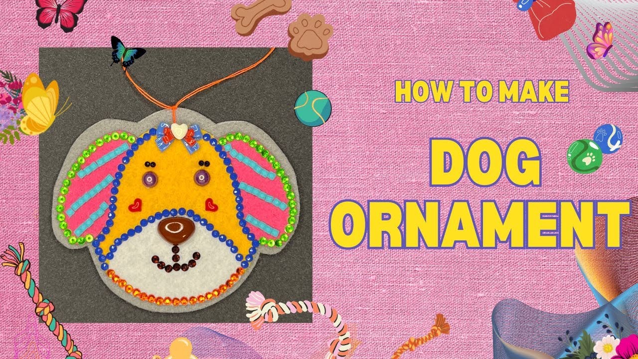 Tiny Felt Dog DIY | Easy, Adorable Handmade Craft