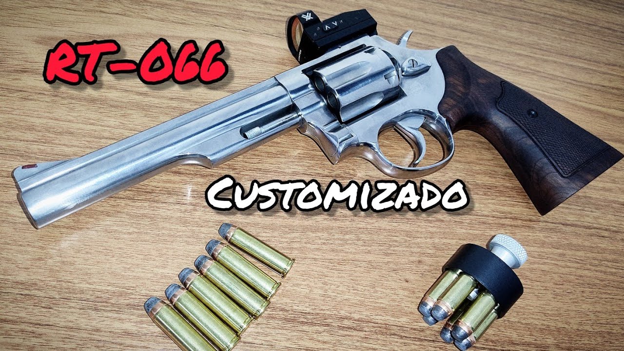 REVOLVER TAURUS RT-066 Customizado