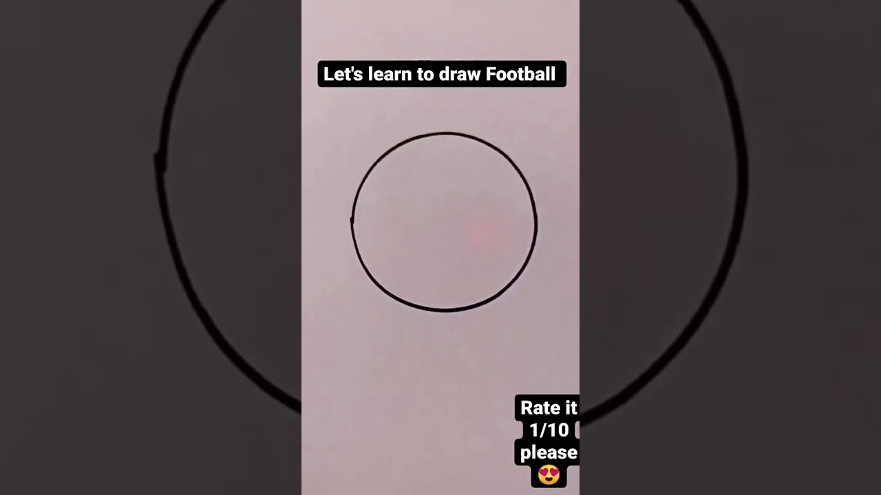 Kids Football Drawing Trick | Football Drawing Easy Step.