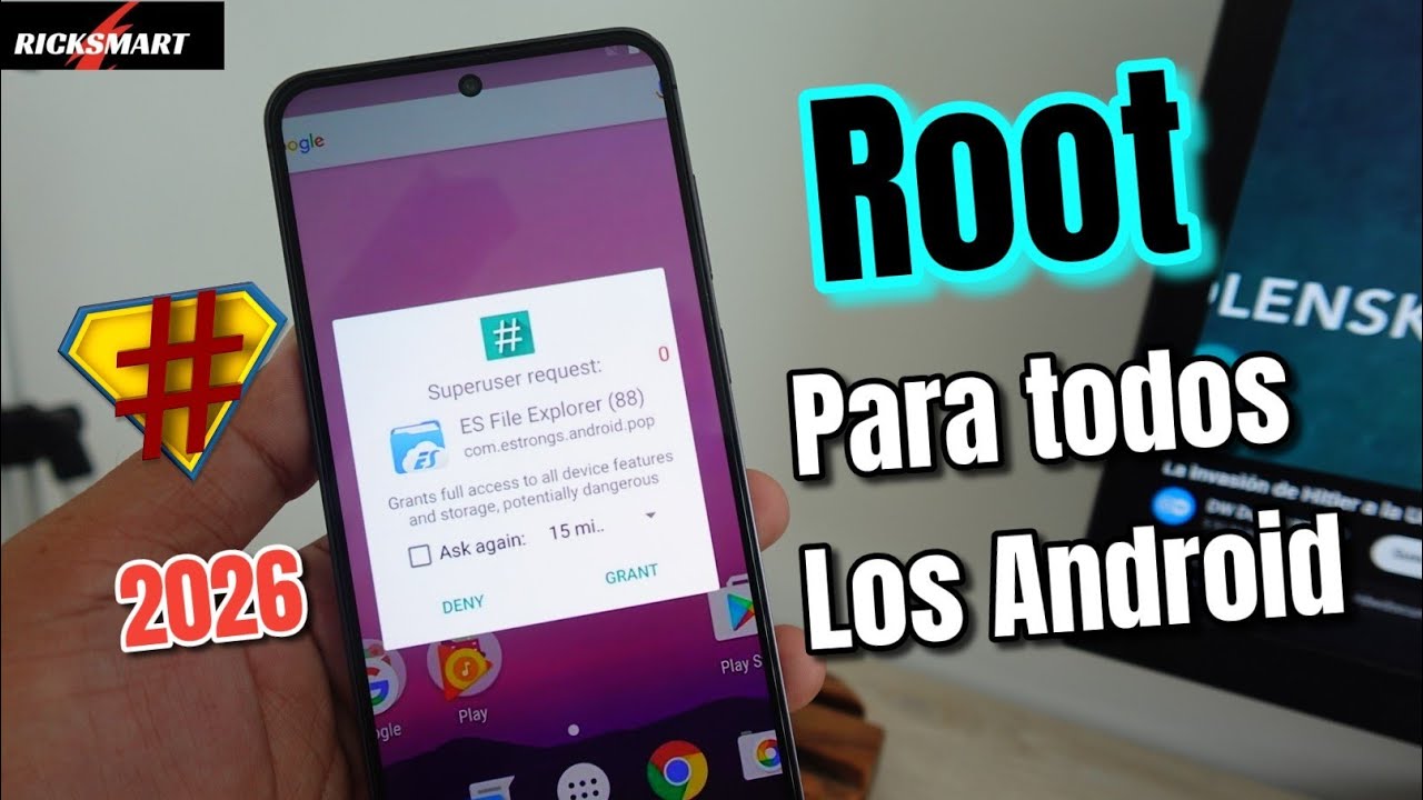 Como ROOTEAR cualquier Android f&aacute;cil Root VMOS cualquier Permiso any device