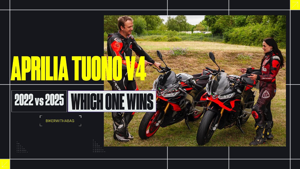 Aprilia Tuono 2022 Vs 2025