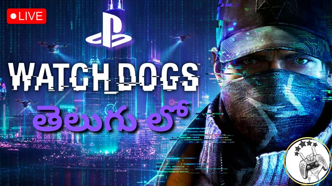 LIVE 🔴 Watch Dogs Telugu Gameplay | Hacking the City 💻🔥