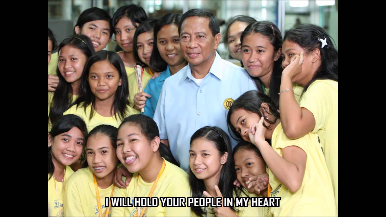 VICE PRESIDENT JOJO BINAY SONG &ldquo;HERE I AM LORD&rdquo;