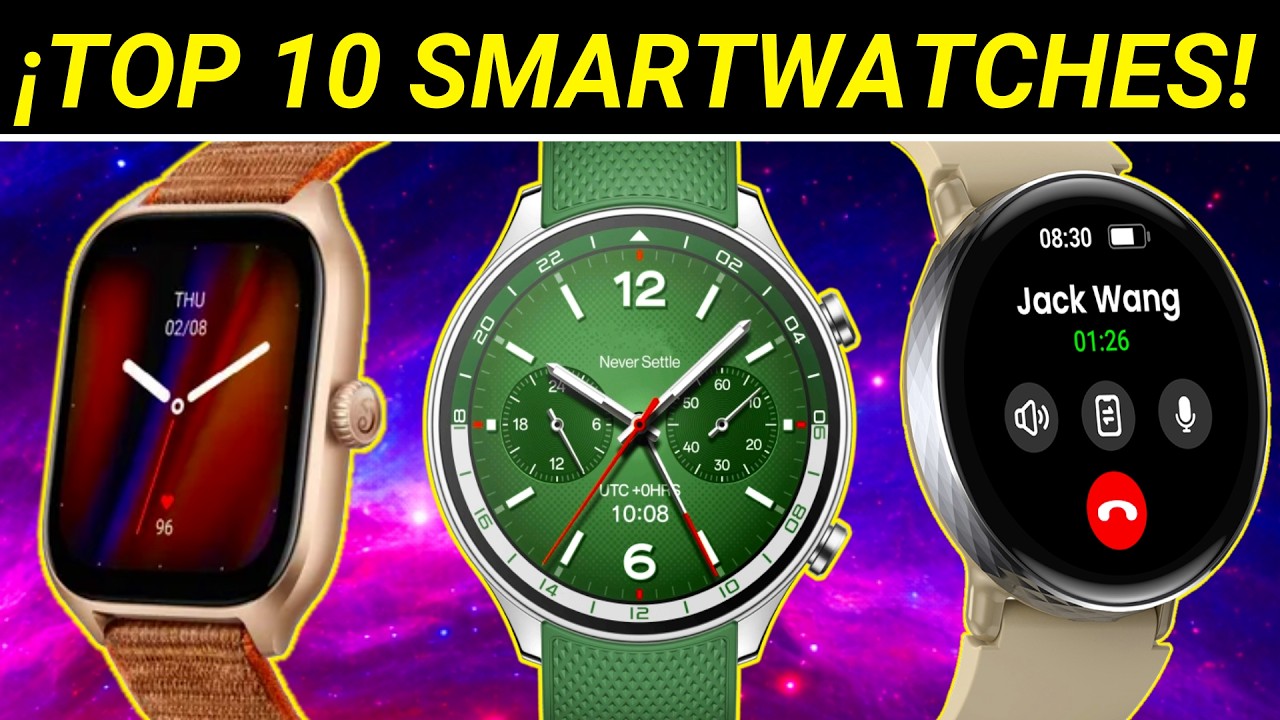🚀 ¡TOP 10 SMARTWATCHES CALIDAD PRECIO de ALIEXPRESS en 2026! - (ACTUALIZADO)