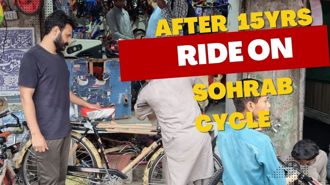 After 15 years ride on sohrab cycle