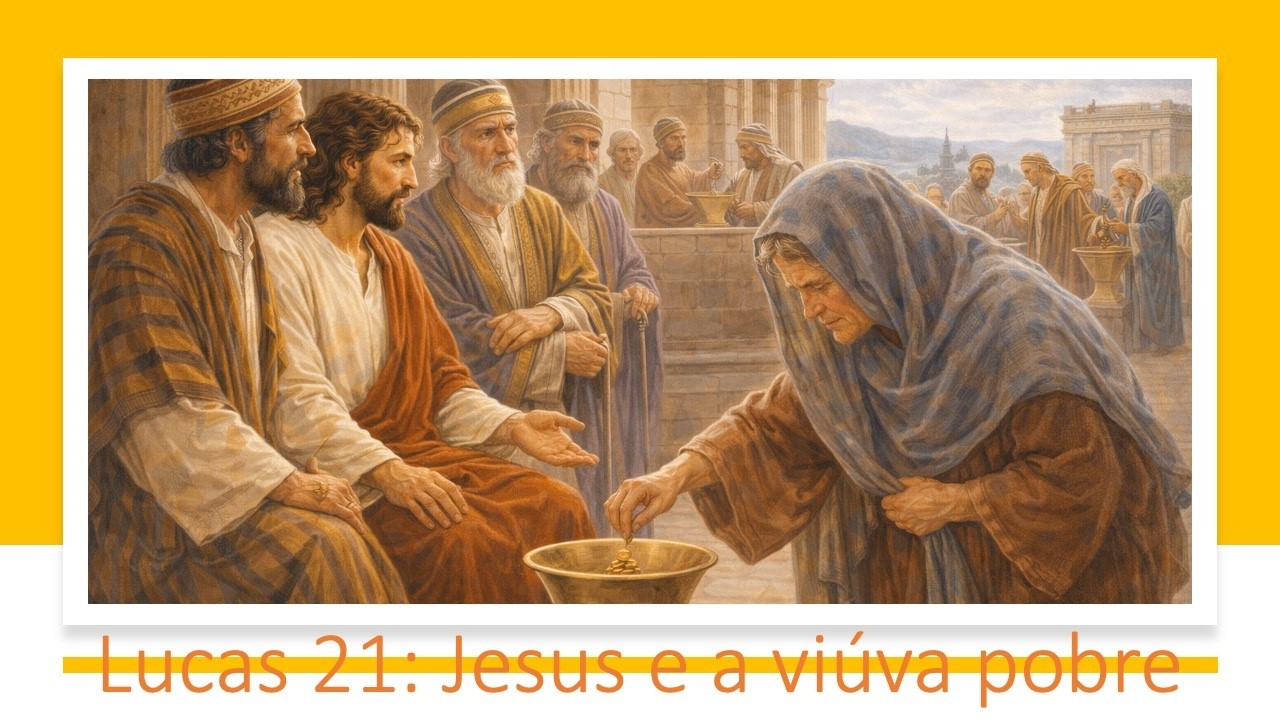 Lucas 21: Jesus fala da detruição do Templo e de Jerusalém; A vinda do Filho do Homem;