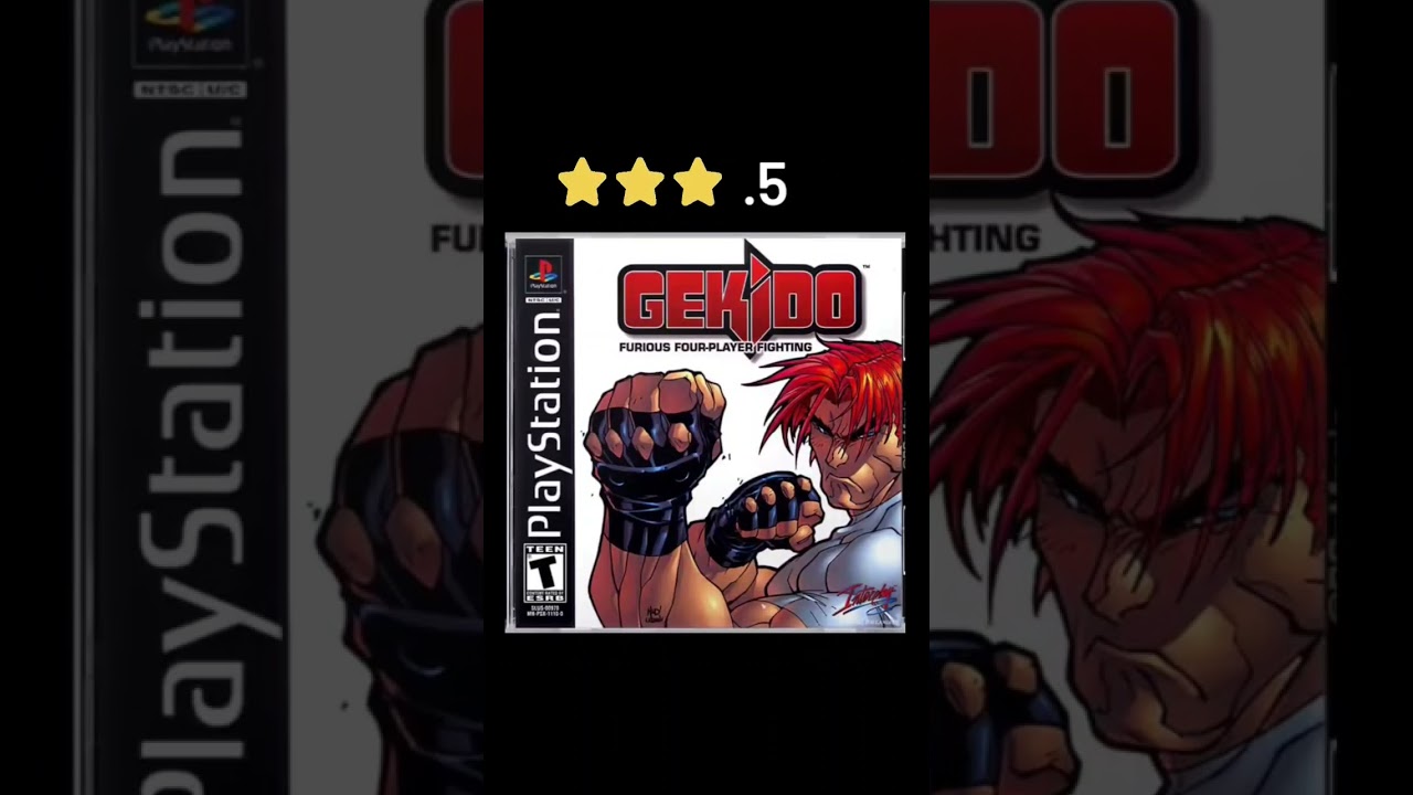 Gekido for the PS1 Review. 3.5 stars! 