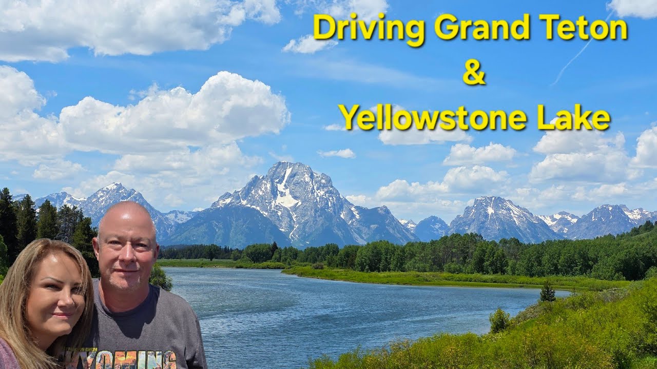 Driving Through The Grand Tetons & Yellowstone Lake