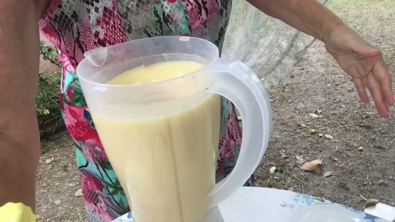 Sabão com óleo usado feito no liquidificador