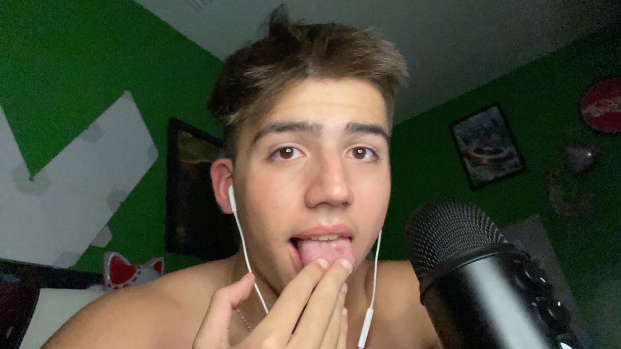 ASMR Spit Painting YOU (👄MOUTH SOUNDS)