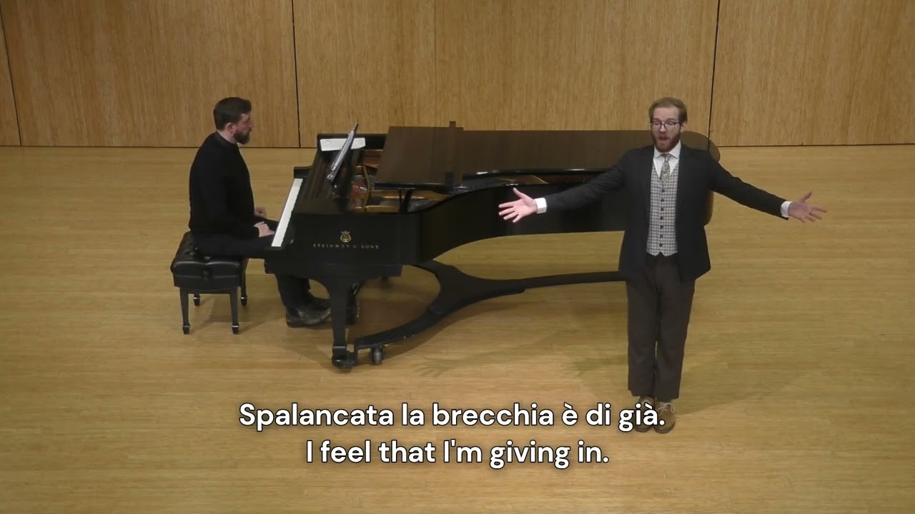 Come un'ape  - Rossini - Sung by Izaak Thoms - 1st prize at PSU competition