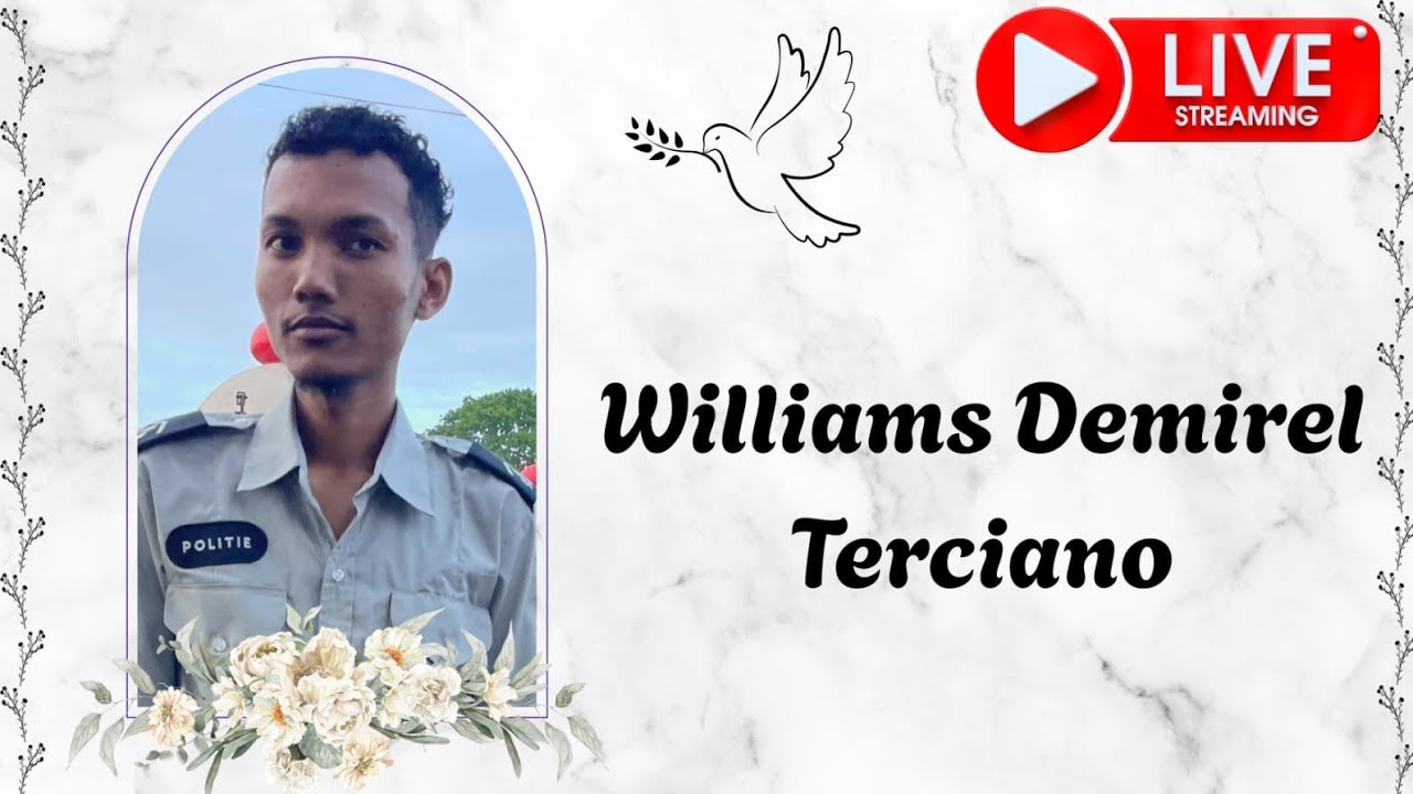 🔴Livestreaming🔴Begrafenis van Dhr Williams, Demirel Terciano. Reacties? App 8888900. (2)