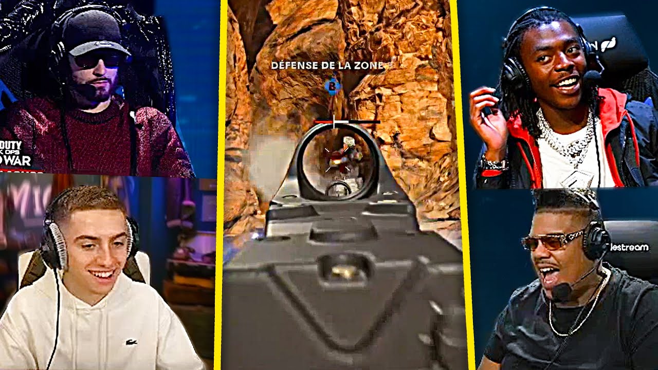 NOTRE PREMIÈRE GAME AVEC SCH, KOBA, NAZA, INOX ET DOC SUR LE NOUVEAU CALL OF DUTY COLD WAR ! (ptdrr)