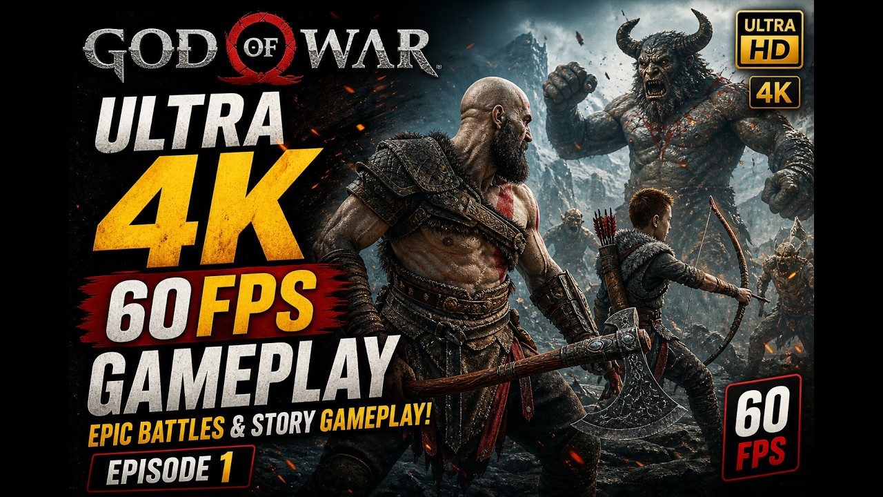 God of War_Walkthrough Part 1_4K UHD_Dolby Digital