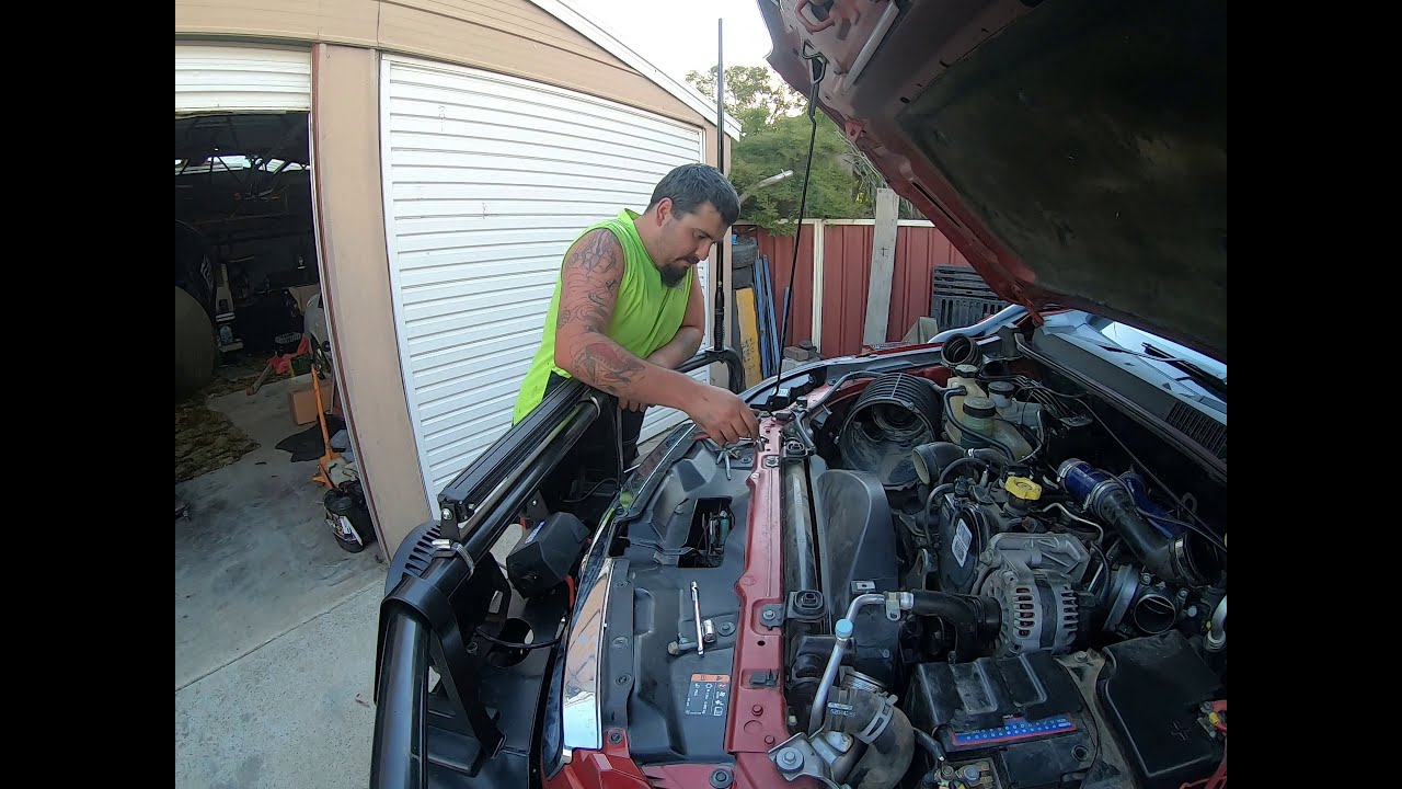 Timing belt on a rg colorado