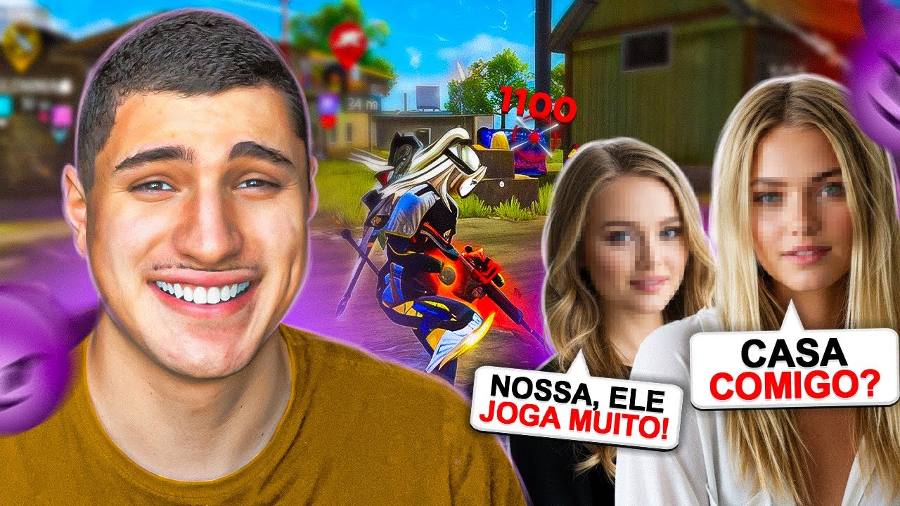 IMPRESSIONEI AS ALEAT&Oacute;RIAS COM A MINHA JOGABILIDADE NO FREE FIRE MOBILE!!🔥 JACKsx FF