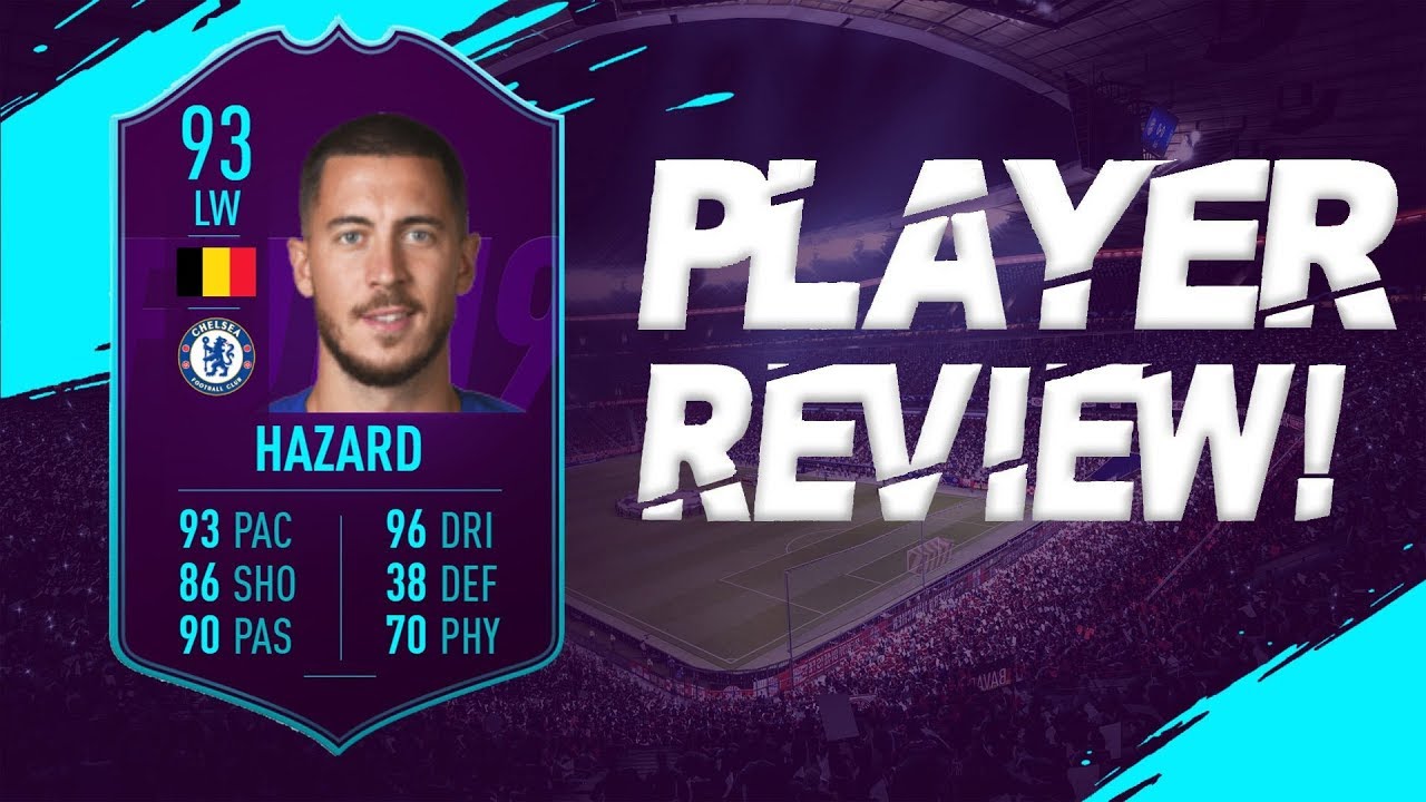 POTM EDEN HAZARD (93) PLAYER REVIEW FIFA 19