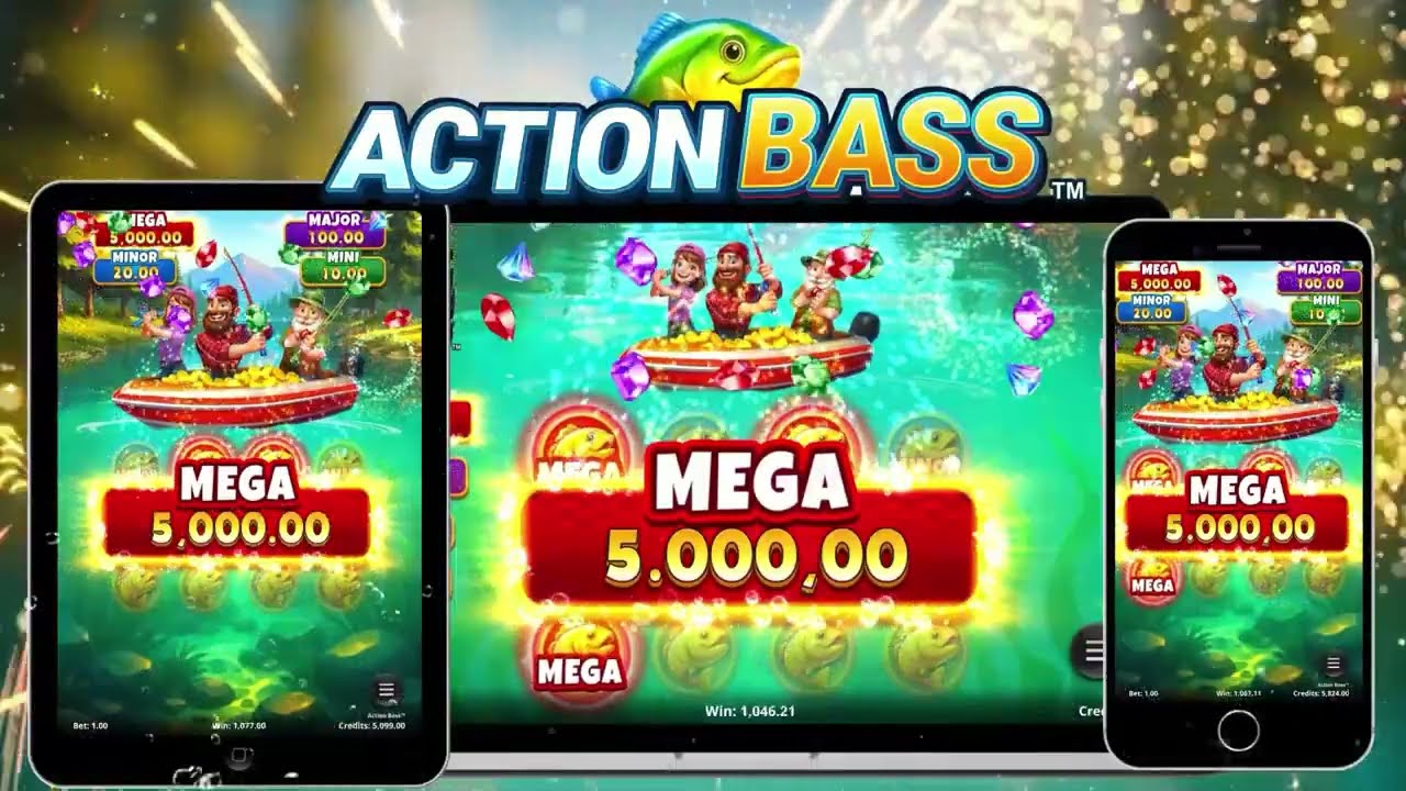 SpinPlay Games' Action Bass&trade; Sneak Peek Video